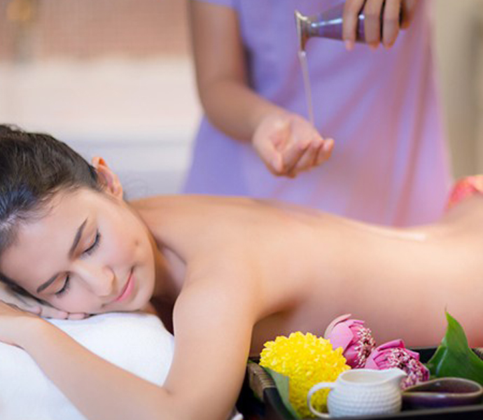 oil massage therapy